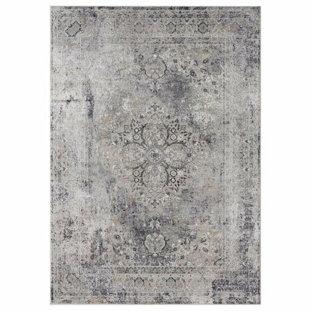 UNITED WEAVERS OF AMERICA Aspen Olathe Grey Oversize Area Rectangle Rug, 12 ft. 6 in. x 15 ft. 4520 10372 1215